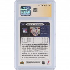 Henrik Lundqvist New York Rangers Autographed 2005-06 Upper Deck Victory Rookies #288 CGC Fanatics Witnessed Authenticated Auto 10 Rookie Card