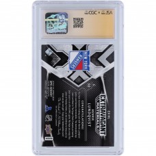 Henrik Lundqvist New York Rangers Autographed 2018-19 Upper Deck SPx Extravagant Materials Relic #EX-HL CGC Fanatics Witnessed Authenticated Auto 10 Card