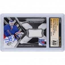 Henrik Lundqvist New York Rangers Autographed 2018-19 Upper Deck SPx Extravagant Materials Relic #EX-HL CGC Fanatics Witnessed Authenticated Auto 10 Card