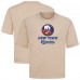 New York Islanders Levelwear Khaki Team Surge Luxe Signature Knit T-Shirt New York Islanders Levelwear Khaki Team Surge Luxe Signature Knit T-Shirt