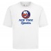 New York Islanders Levelwear White Team Surge Luxe Signature Knit T-Shirt
