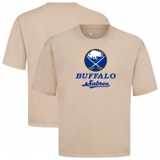 Buffalo Sabres Levelwear Khaki Team Surge Luxe Signature Knit T-Shirt