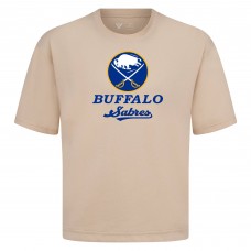 Buffalo Sabres Levelwear Khaki Team Surge Luxe Signature Knit T-Shirt