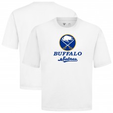 Buffalo Sabres Levelwear White Team Surge Luxe Signature Knit T-Shirt