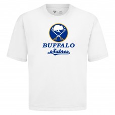 Buffalo Sabres Levelwear White Team Surge Luxe Signature Knit T-Shirt