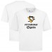 Pittsburgh Penguins Levelwear White Team Surge Luxe Signature Knit T-Shirt