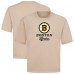 Boston Bruins Levelwear Khaki Team Surge Luxe Signature Knit T-Shirt