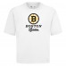 Boston Bruins Levelwear White Team Surge Luxe Signature Knit T-Shirt