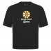 Boston Bruins Levelwear Black Team Surge Luxe Signature Knit T-Shirt