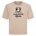 Anaheim Ducks Levelwear Khaki Team Surge Luxe Signature Knit T-Shirt