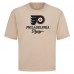 Philadelphia Flyers Levelwear Khaki Team Surge Luxe Signature Knit T-Shirt
