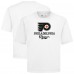Philadelphia Flyers Levelwear White Team Surge Luxe Signature Knit T-Shirt