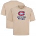 Montreal Canadiens Levelwear Khaki Team Surge Luxe Signature Knit T-Shirt Montreal Canadiens Levelwear Khaki Team Surge Luxe Signature Knit T-Shirt