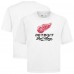 Detroit Red Wings Levelwear White Team Surge Luxe Signature Knit T-Shirt