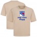 New York Rangers Levelwear Khaki Team Surge Luxe Signature Knit T-Shirt