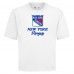 New York Rangers Levelwear White Team Surge Luxe Signature Knit T-Shirt