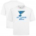 St. Louis Blues Levelwear White Team Surge Luxe Signature Knit T-Shirt