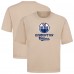 Edmonton Oilers Levelwear Khaki Team Surge Luxe Signature Knit T-Shirt