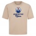 Edmonton Oilers Levelwear Khaki Team Surge Luxe Signature Knit T-Shirt