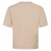Edmonton Oilers Levelwear Khaki Team Surge Luxe Signature Knit T-Shirt