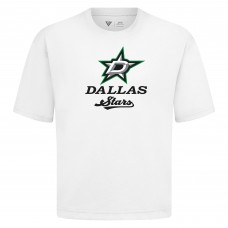 Dallas Stars Levelwear White Team Surge Luxe Signature Knit T-Shirt