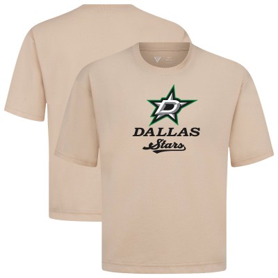 Dallas Stars Levelwear Khaki Team Surge Luxe Signature Knit T-Shirt