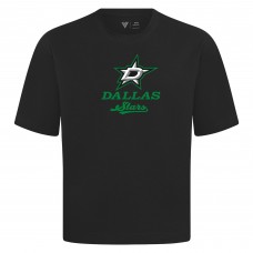 Dallas Stars Levelwear Black Team Surge Luxe Signature Knit T-Shirt
