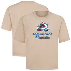 Colorado Avalanche Levelwear Khaki Team Surge Luxe Signature Knit T-Shirt Colorado Avalanche Levelwear Khaki Team Surge Luxe Signature Knit T-Shirt