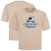 Colorado Avalanche Levelwear Khaki Team Surge Luxe Signature Knit T-Shirt