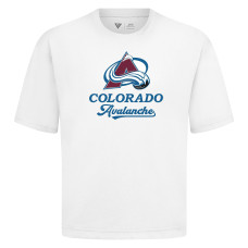 Colorado Avalanche Levelwear White Team Surge Luxe Signature Knit T-Shirt Colorado Avalanche Levelwear White Team Surge Luxe Signature Knit T-Shirt