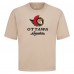 Ottawa Senators Levelwear Khaki Team Surge Luxe Signature Knit T-Shirt