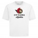Ottawa Senators Levelwear White Team Surge Luxe Signature Knit T-Shirt