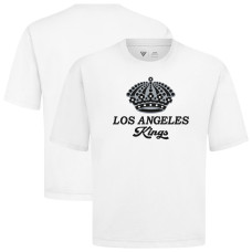 Los Angeles Kings Levelwear White Team Surge Luxe Signature Knit T-Shirt