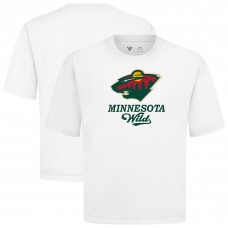 Minnesota Wild Levelwear White Team Surge Luxe Signature Knit T-Shirt