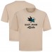 San Jose Sharks Levelwear Khaki Team Surge Luxe Signature Knit T-Shirt