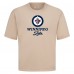 Winnipeg Jets Levelwear Khaki Team Surge Luxe Signature Knit T-Shirt
