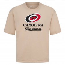 Carolina Hurricanes Levelwear Khaki Team Surge Luxe Signature Knit T-Shirt