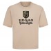 Vegas Golden Knights Levelwear Khaki Team Surge Luxe Signature Knit T-Shirt