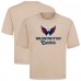 Washington Capitals Levelwear Khaki Team Surge Luxe Signature Knit T-Shirt Washington Capitals Levelwear Khaki Team Surge Luxe Signature Knit T-Shirt