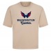 Washington Capitals Levelwear Khaki Team Surge Luxe Signature Knit T-Shirt