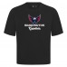 Washington Capitals Levelwear Black Team Surge Luxe Signature Knit T-Shirt