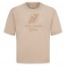 New Jersey Devils Levelwear Khaki Shadow Surge Luxe Signature Knit T-Shirt