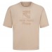 New York Rangers Levelwear Khaki Shadow Surge Luxe Signature Knit T-Shirt