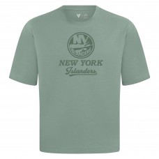 New York Islanders Levelwear Green Shadow Surge Luxe Signature Knit T-Shirt