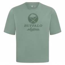 Buffalo Sabres Levelwear Green Shadow Surge Luxe Signature Knit T-Shirt