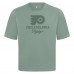 Philadelphia Flyers Levelwear Green Shadow Surge Luxe Signature Knit T-Shirt