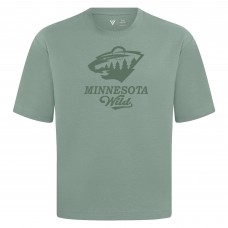 Minnesota Wild Levelwear Green Shadow Surge Luxe Signature Knit T-Shirt