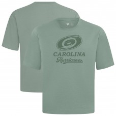 Carolina Hurricanes Levelwear Green Shadow Surge Luxe Signature Knit T-Shirt