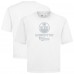 Edmonton Oilers Levelwear White Shadow Surge Luxe Signature Knit T-Shirt