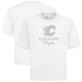 Calgary Flames Levelwear White Shadow Surge Luxe Signature Knit T-Shirt